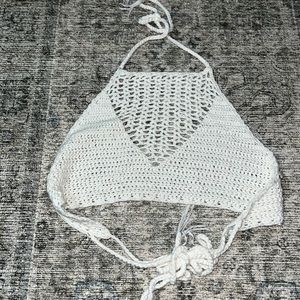 Crochet halter top